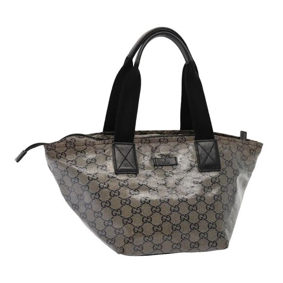 GUCCI GG Crystal Tote Bag Black - Picture 1 of 16